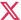 X